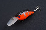 8x 7.5cm Popper Crank Bait Fishing Lure Lures Surface Tackle Saltwater - Low Angle