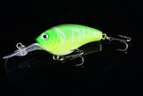 7x 9cm Popper Crank Bait Fishing Lure Lures Surface Tackle Saltwater - 45-Degree Angle