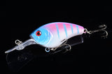 7x 9cm Popper Crank Bait Fishing Lure Lures Surface Tackle Saltwater - Low Angle
