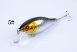 5x 7.5cm Popper Crank Bait Fishing Lure Lures Surface Tackle Saltwater - Extra Image