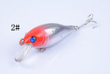 5x 7.5cm Popper Crank Bait Fishing Lure Lures Surface Tackle Saltwater - Close-Up Angle
