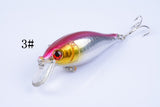 5x 7.5cm Popper Crank Bait Fishing Lure Lures Surface Tackle Saltwater - Low Angle