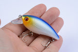 4X 6.5cm Popper Poppers Fishing Lure Lures Surface Tackle Saltwater - Top-Down View