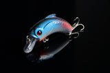 5x 5.5cm Popper Crank Bait Fishing Lure Lures Surface Tackle Saltwater - 45-Degree Angle