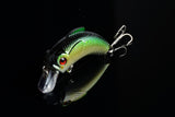 5x 5.5cm Popper Crank Bait Fishing Lure Lures Surface Tackle Saltwater - Rear View