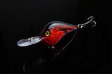 8x 9.5cm Popper Crank Bait Fishing Lure Lures Surface Tackle Saltwater - Rear View