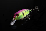 8x 7cm Popper Crank Bait Fishing Lure Lures Surface Tackle Saltwater - Low Angle
