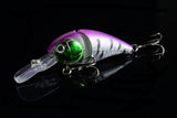 3x 8.5cm Popper Crank Bait Fishing Lure Lures Surface Tackle Saltwater - Side View