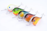 5X 9.5cm Popper Poppers Fishing Lure Lures Surface Tackle Saltwater - Top-Down View