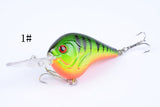 5X 9.5cm Popper Poppers Fishing Lure Lures Surface Tackle Saltwater - 45-Degree Angle