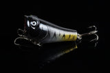 4X 5cm Popper Poppers Fishing Lure Lures Surface Tackle Fresh Saltwater - 45-Degree Angle