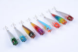 8X 6.5cm Popper Poppers Fishing Lure Lures Surface Tackle Fresh Saltwater - Side View
