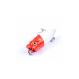 6X 3.5cm Popper Poppers Fishing Hard Lure Lures Surface Tackle Fresh Saltwater - 45-Degree Angle