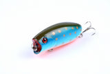 8X 6cm Popper Poppers Fishing Lure Lures Surface Tackle Fresh Saltwater - Close-Up Angle