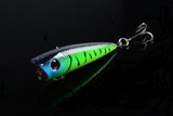 5X 6cm Popper Poppers Fishing Lure Lures Surface Tackle Fresh Saltwater - Extra Image