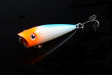 5X 6cm Popper Poppers Fishing Lure Lures Surface Tackle Fresh Saltwater - Extra Image