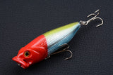 4X 8cm Popper Poppers Fishing Lure Lures Surface Tackle Fresh Saltwater - Extra Image