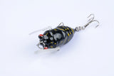 4x Popper Poppers 5cm Fishing Lure Lures Surface Tackle Fresh Saltwater