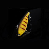 5x 5.5cm Vib Bait Fishing Lure Lures Hook Tackle Saltwater - Front View