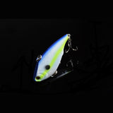5x 5.5cm Vib Bait Fishing Lure Lures Hook Tackle Saltwater - Top-Down View