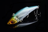 6x 8cm Vib Bait Fishing Lure Lures Hook Tackle Saltwater - Rear View
