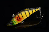 6x 8cm Vib Bait Fishing Lure Lures Hook Tackle Saltwater - Low Angle