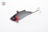 10x 5.5cm Vib Bait Fishing Lure Lures Hook Tackle Saltwater - Low Angle