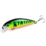 10x Popper Poppers 7.2cm Fishing Lure Lures Surface Tackle Fresh Saltwater - Rear View
