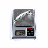 8x Popper Minnow 11.2cm Fishing Lure Lures Surface Tackle Fresh Saltwater - Close-Up Angle
