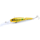 6x Popper Minnow 13.3cm Fishing Lure Lures Surface Tackle Fresh Saltwater - Extra Image