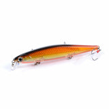 7x Popper Minnow 11cm Fishing Lure Lures Surface Tackle Fresh Saltwater - Front View