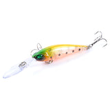 6x Popper Minnow 9.4cm Fishing Lure Lures Surface Tackle Fresh Saltwater - Side View