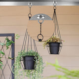 Heavy Duty Magnetic Hooks 30KG Countersunk Hole Eyebolt Kitchen, Office and Garage - Side View