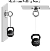 Salvage 60KG Recovery Magnet Hook Countersunk Hole Eyebolt Treasure Hunting Fishing - 45-Degree Angle