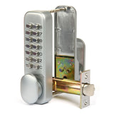 Weatherproof Mechanical Keyless Password Door Security Lock for Home Office - Front View