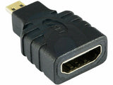 Micro HDMI to HDMI Female Adapter for High Definition Devices - Front View