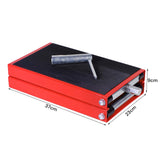 Motorcycle Bike ATV Wide Repair Deck Scissor Lift Jack Crank Hoist Stand 500kg - Front View