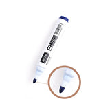10Pack White Board Markers Erase Marker Bullet Tip Black Ink - Front View