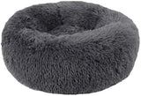 Soft Dog Bed Round Washable Plush Pet Kennel Cat Bed Mat Sofa Medium 60cm - 45-Degree Angle