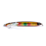 6x Popper Minnow 10cm Fishing Lure Lures Surface Tackle Fresh Saltwater - Close-Up Angle