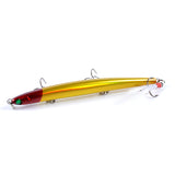 8x Popper Minnow 11.7cm Fishing Lure Lures Surface Tackle Fresh Saltwater - 45-Degree Angle