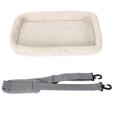 Pet Carrier Bag Travel Bag for Cats and Small Dogs Cozy Bed, Shoulder Strap - Extra Image