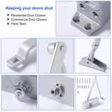Auto Commercial Door Closers Hydraulic Door Closer for Home Commercial Door 45-60kg
