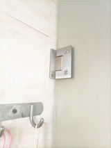 90 Degree Glass Door Cupboard Showcase Cabinet Clamp Glass Shower Doors Hinge 304 Steel