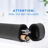 80cm Billiard Cue Cases 1x1 Deluxe Hard Billiard Pool Cue Stick Carrying Case Pool Billiards - Rear View
