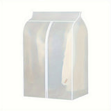 90cm Clothes Dust Cover Wardrobe Cloth Cover Clothes Storage Bag For Garments Suits Dresses Coats
