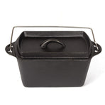 Cast Iron Bread Pan with Lid Non-Stick, Durable Loaf Pan for Perfect Baking