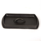 Cast Iron Bread Pan with Lid Non-Stick, Durable Loaf Pan for Perfect Baking - 45-Degree Angle