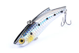 5x 9cm Vib Bait Fishing Lure Lures Hook Tackle Saltwater - Close-Up Angle