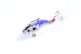 4X 8g Fishing Switchblade Blade VIBE VIB Metal Lures 50mm - Close-Up Angle